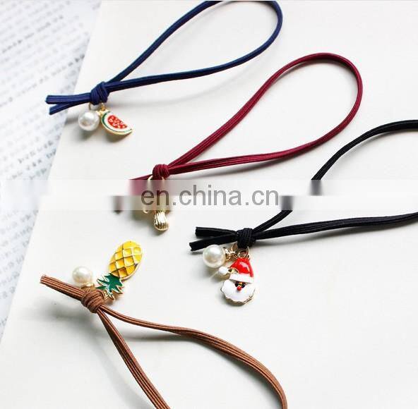 Mixed Christmas Charms Pendants Enamel Bracelet Party Home Metal Craft Decoration Tree Hanging DIY Jewelry Accessories