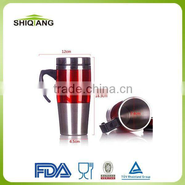 Double wall s/s thermal travel mug for promotion BL-5062