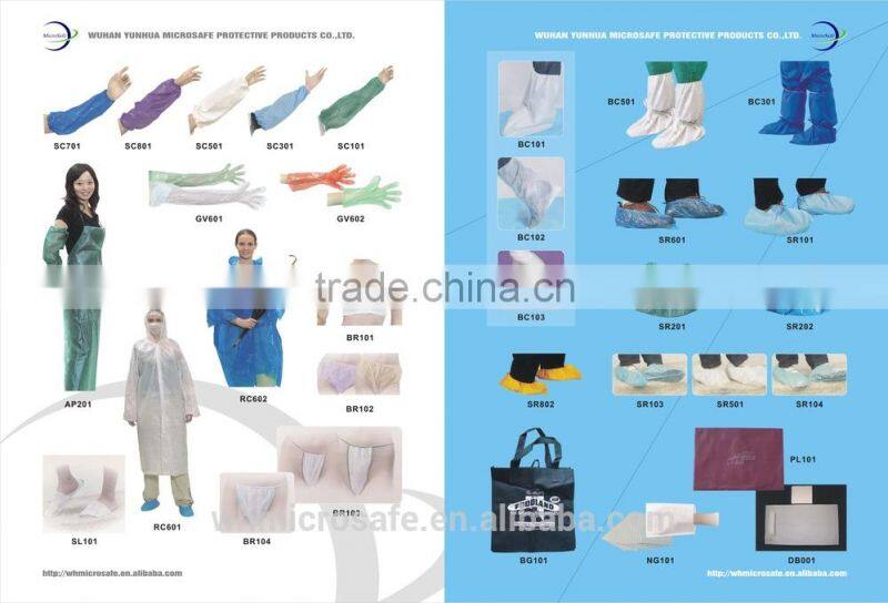 Protective Clothing Disposable Cleaning Coverall