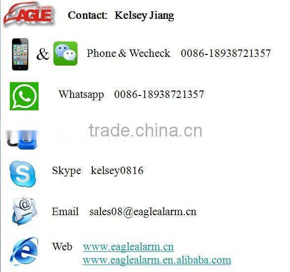 Anti thief alarm system sistema de alarma hot selling to Latin America