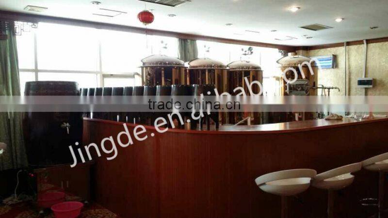 The average daily output 500 L beer brewing equipment