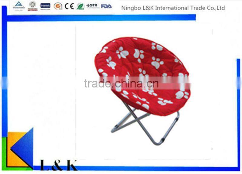 colorful kids moon chair/cheap folding moon chairs/folding chair