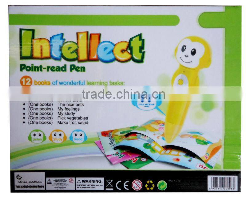 Reading pen, point read pen, eduction toys, learning machine (12 books)