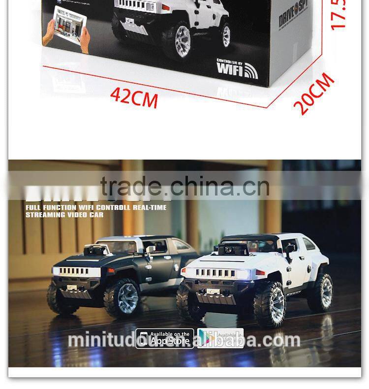 GT330C Iphone & Android Controlled Wifi RC Car With Spy Camera