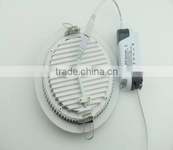 pure white LED round panel light