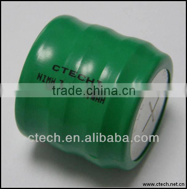 Nimh button cell battery 280h 1.2v rechargeable 330 mah Nimh 280H