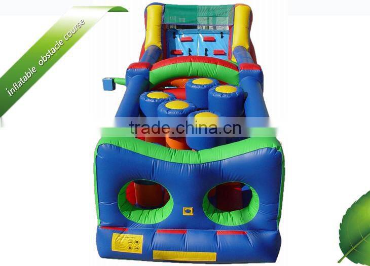 Ultimate fun inflatable obstacle course for children's challenging race,obstacle course inflatables