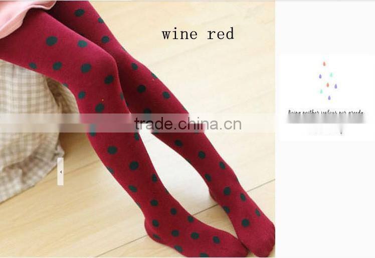 Girl candy color panty hose baby girl elastic leggings for spring & autumn wear