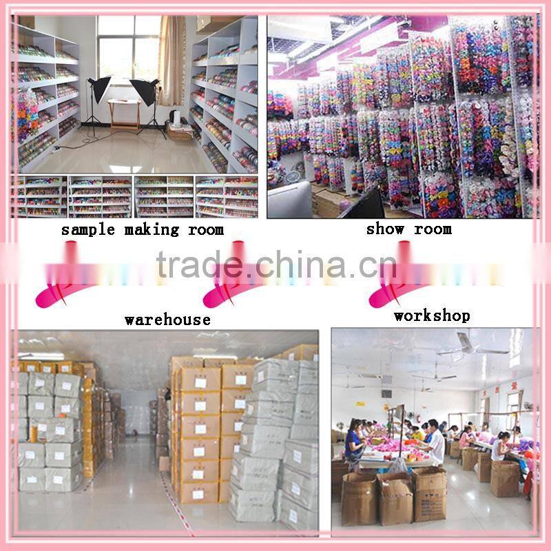 Free sample available women organza flower hair clips on alibaba hot sale (XH11-8466)