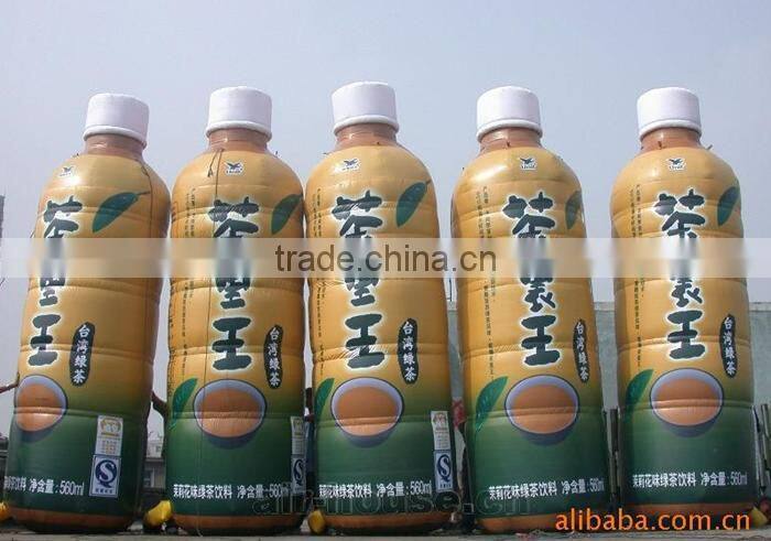 cheap inflatable coca cola bottle / inflatable bottle model for promition