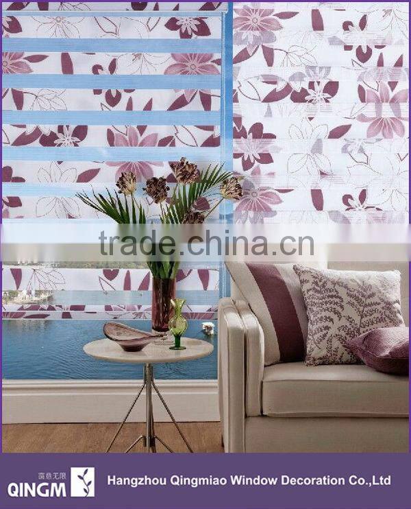 Cheap Printed Window Blinds Printed Zebra Blind Fabric For Wholesale