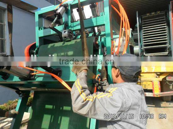 Qingdao hot sale Rubber sheet cooling machine with protection net