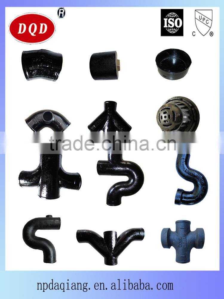 2015 High Quality New Hubless Cast Iron Pipe and Fitting