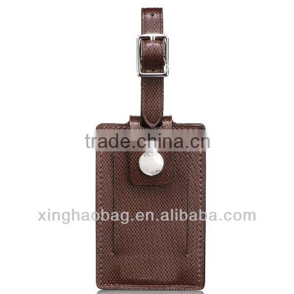 Custom leather name bag tag lauggage tag