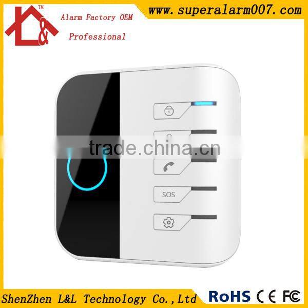 WIFI Wireless GSM Burglar Alarm System Work with Wireless RFID Keypad and IP Camera L&L-X8