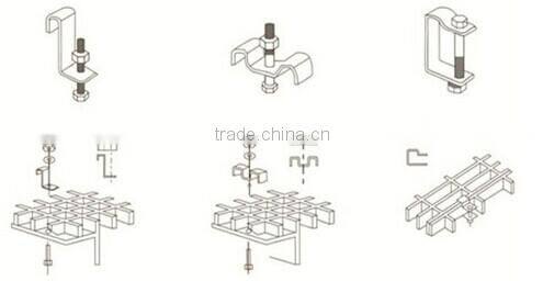 frp molded floor grating anti-slip high quality