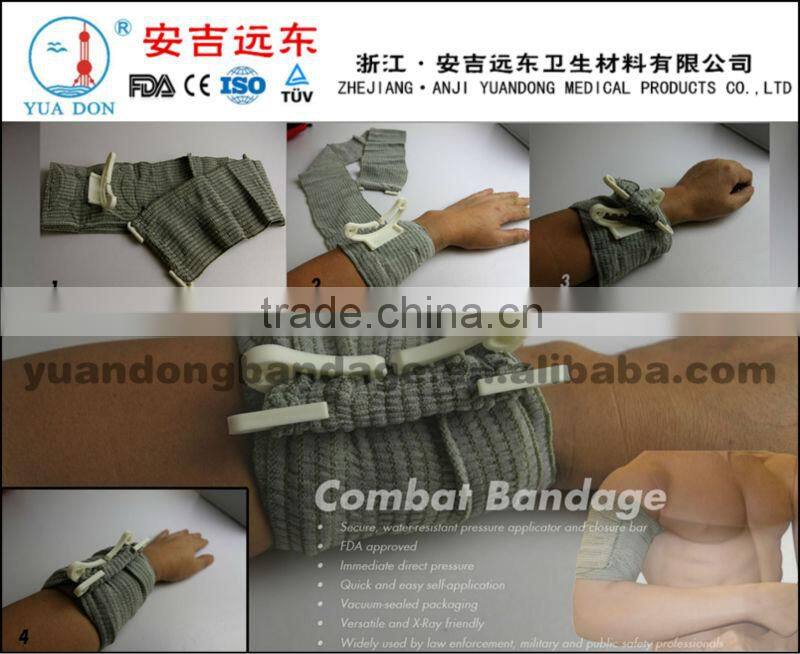 YD 20078green pack trauma bandage with ISO,FDA,CE