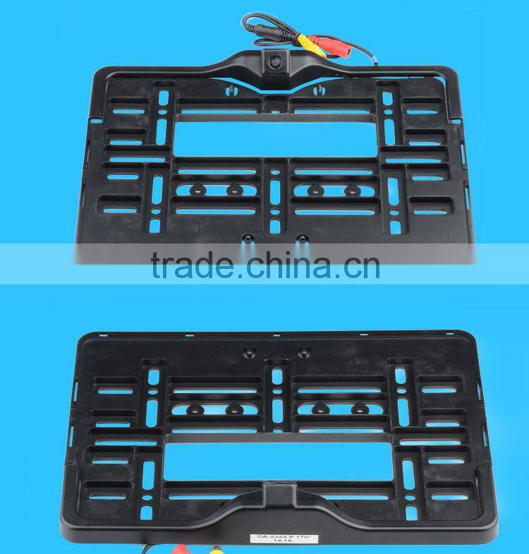 China manufacturer factory price car plate frame car rear view camera