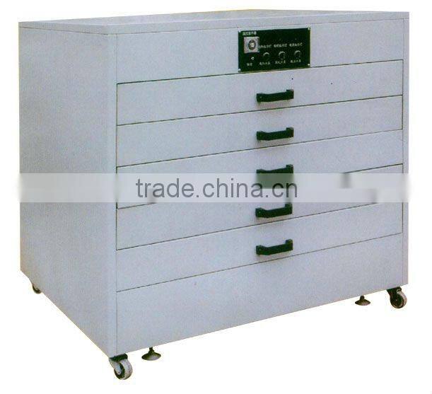 Screen printing drying racks