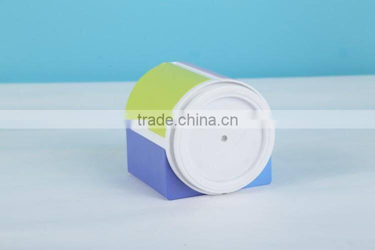 Customized Desktop assemble colored PS plastic pen holder