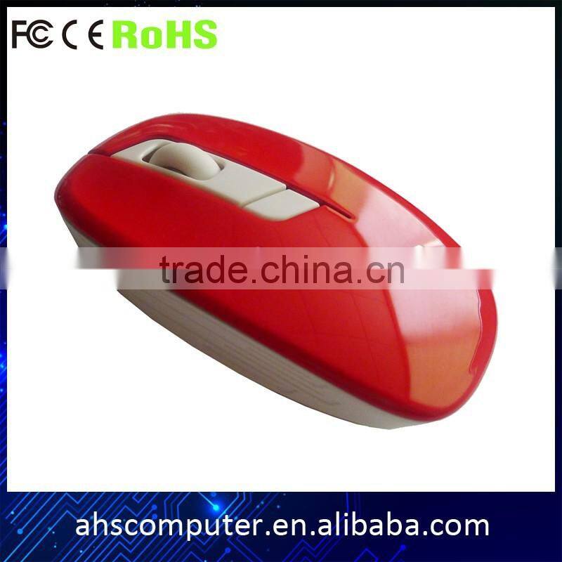 small size oem fashion design cute 2.4 wireless mouse for laptop and desktop