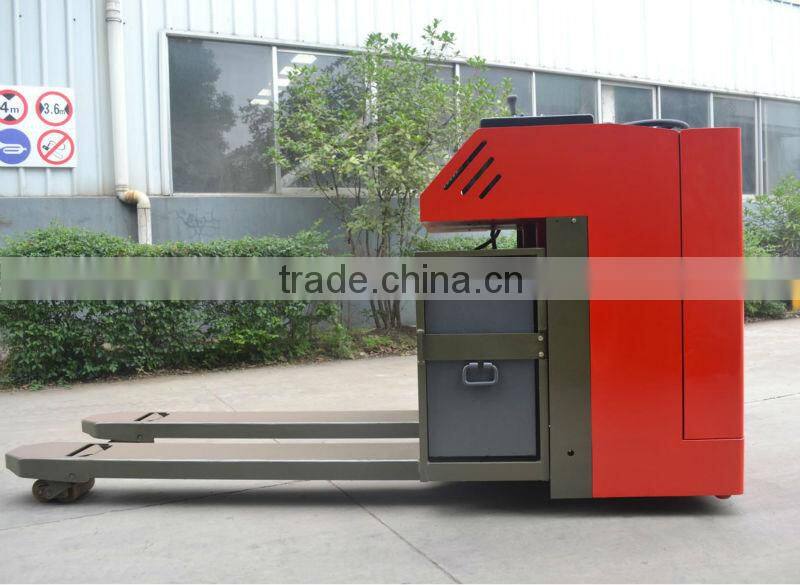MIMA customized 6000kg pallet truck with special fork for cable industry TE series
