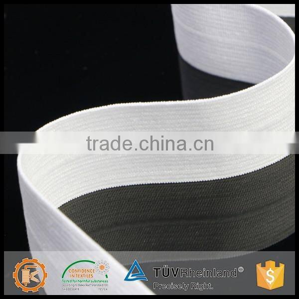 All color promotional durable harmless soft crochet bra wholesale elastic webbing in white