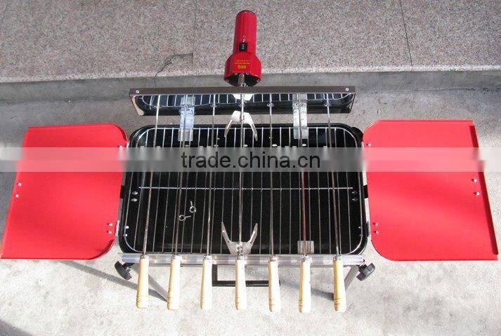 Fashion portable charcoal battery operated bbq grill