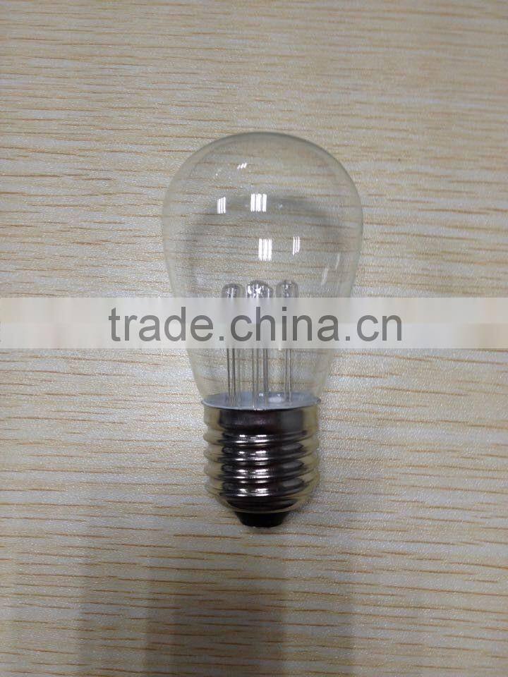 S14 led bulb E26/E24 0.35watt 120V 230V UK USA