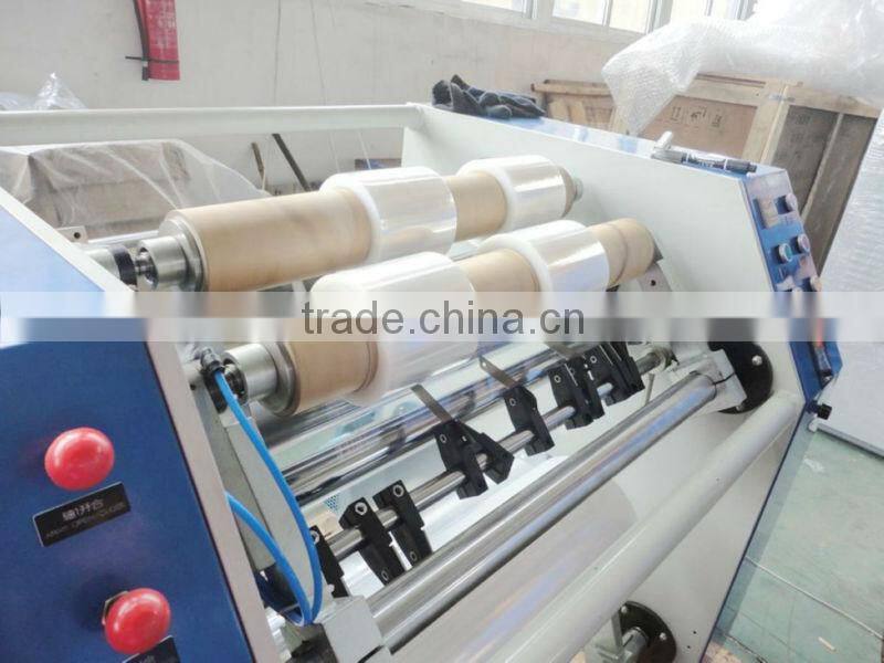 Stretch Film Slitting and Rewinding Machine