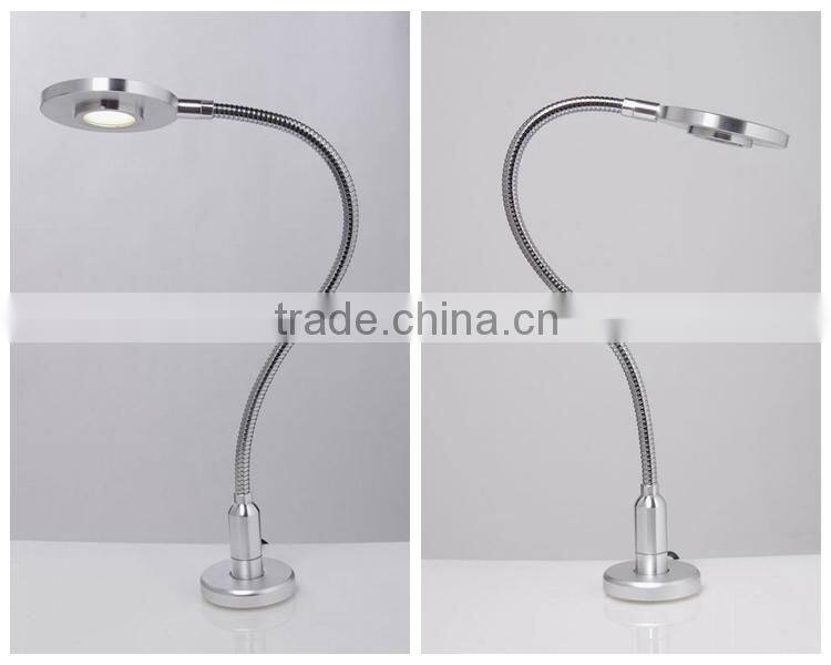The best price for the professional flexible gooseneck Hotel Bedside lamp with cool touch switch