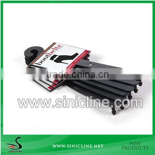 Sinicline Competitive Price Black belt plastic hanger