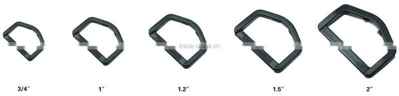 Plastic pentagon D-ring (HL-F005)