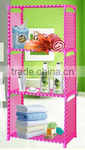 Best sell easy assemble folding furniture book rack design