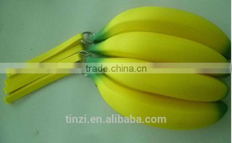 Novelty Pencil Bag Banana Shape Silicone Case