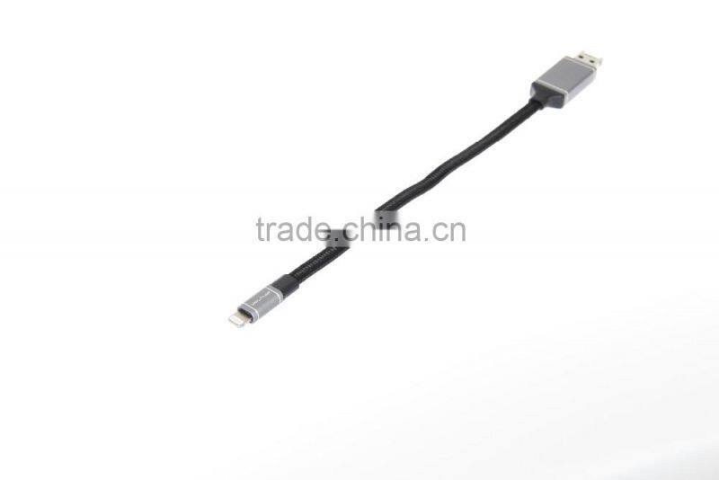 OTG Cloud 15cm round braided cable with high quality