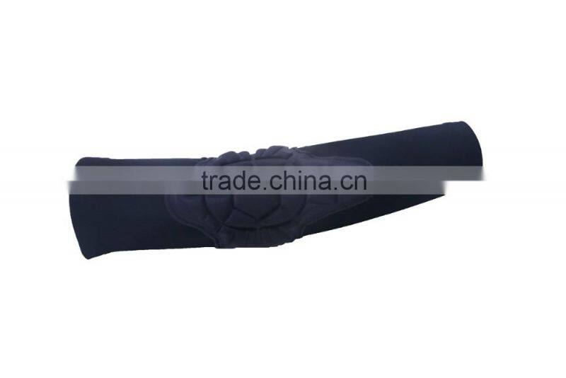 Top quality Customized breathable Lycra basketball arm sleeves Professional compresion Cycling Arm Warmer with a pad