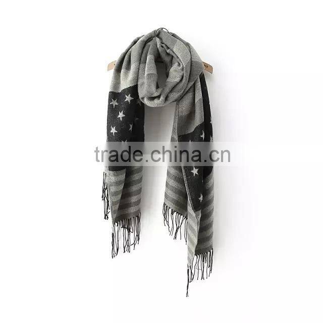New product wholesale high quality cashmere shawl WJ-641