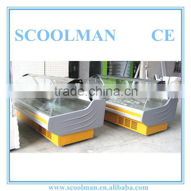 Supermarket Display Hot Food Warmer Cabinet