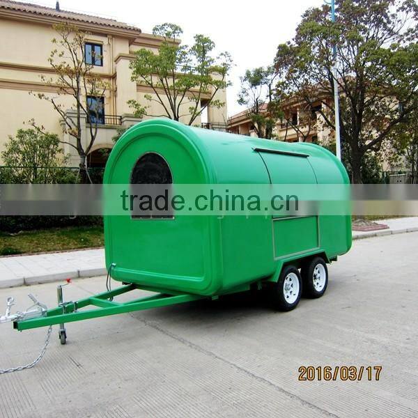 shanghai fibreglass concession food trailers XR-FC350 D