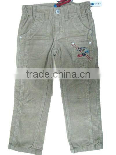 wholesale children's boutique clothing kids warm pants latest fashion boys pants
