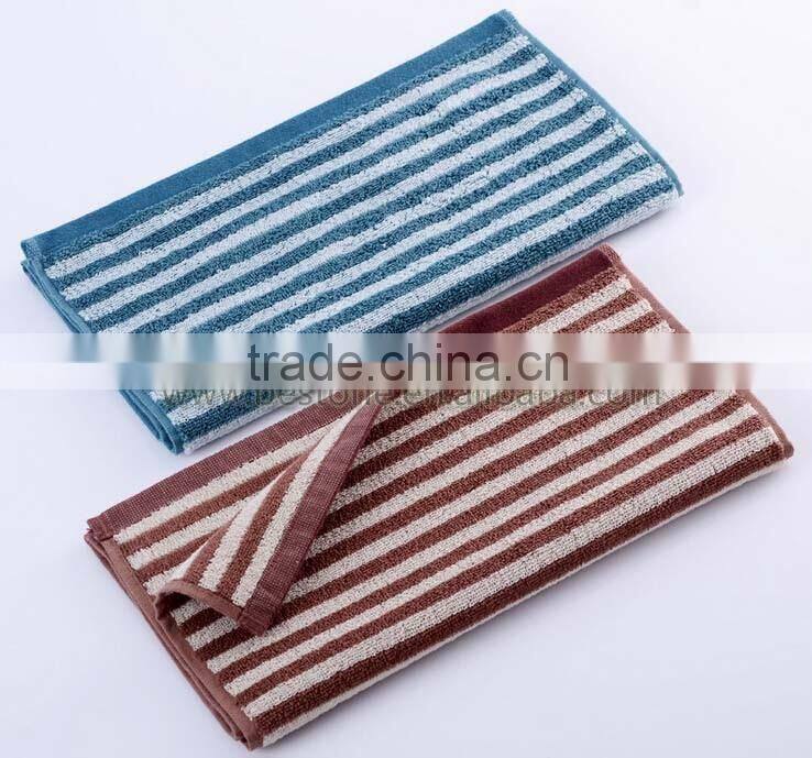 Soft Cotton Striped Face Towel