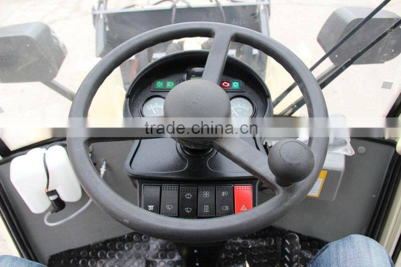 HOT sale ZL08 with enlarged cabin mini loader with 4 in 1 bucket