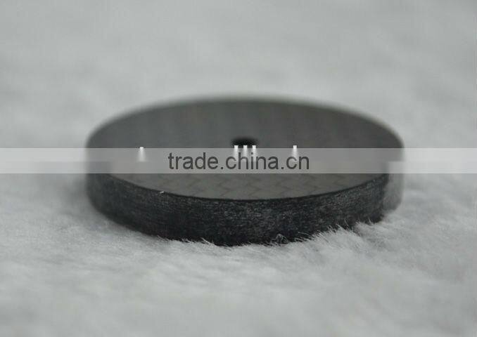 Carbon Fiber Speaker Spike Pad Base Stand Protective Black Gray