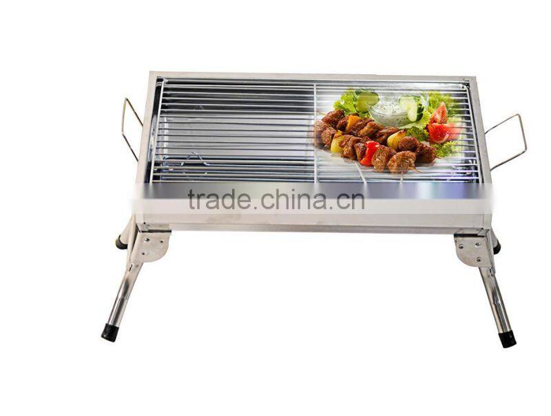 Good rating Outdoor , table top used ,Garden Used stainless steel foldable bbq grill