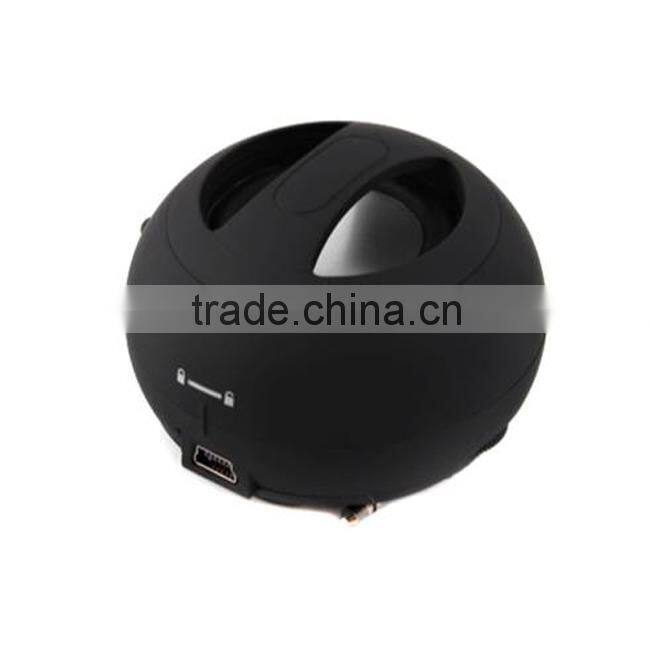 2016 hot sell phone accessories super big portable hamburger speaker for all 3.5mm plug device,big sound,cute shape