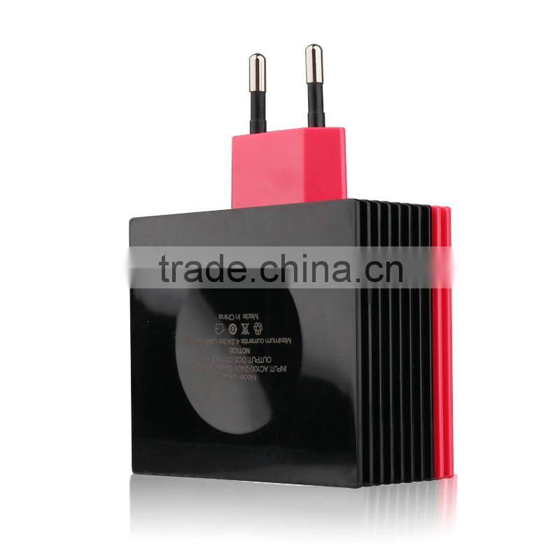 New product portabl 2a 1a 4 ports usb charger usb socket factory price for mobile