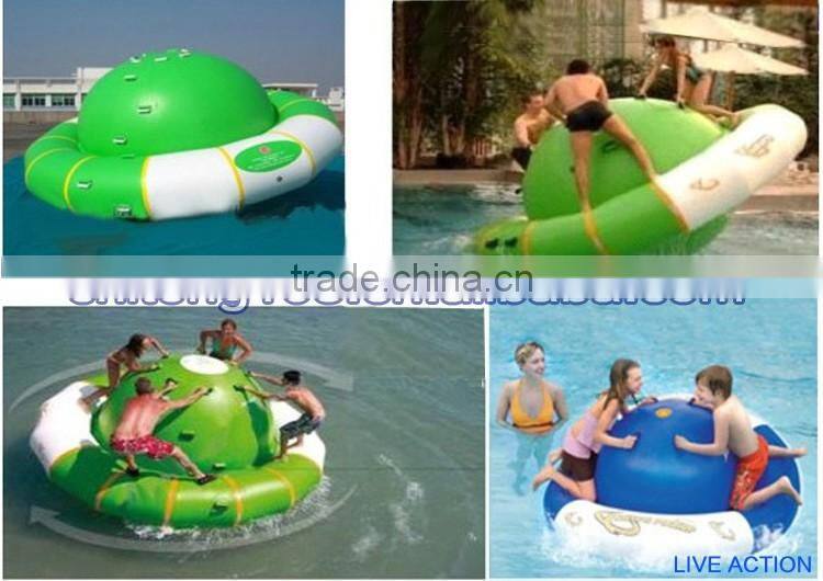 Stimulating Floating Inflatable Water UFO Seesaw