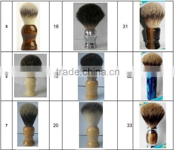 18-65mm 20-65mm Horse Hair Shaving Brush knot