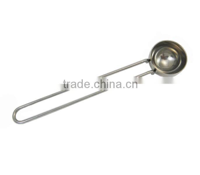 stainless steel tea scoop